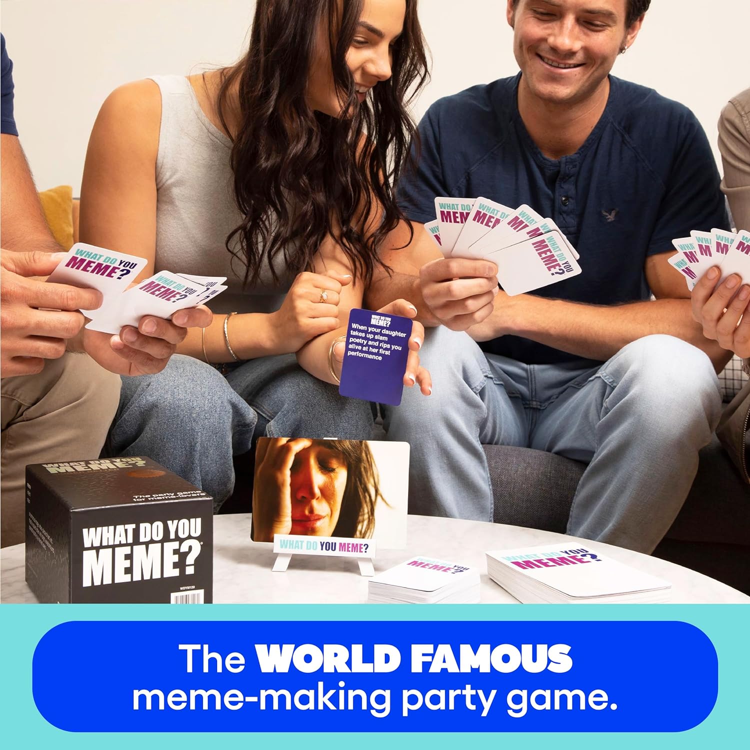 WHAT DO YOU MEME? Bigger Better Edition - Adult Card Games for Game Night for Teens