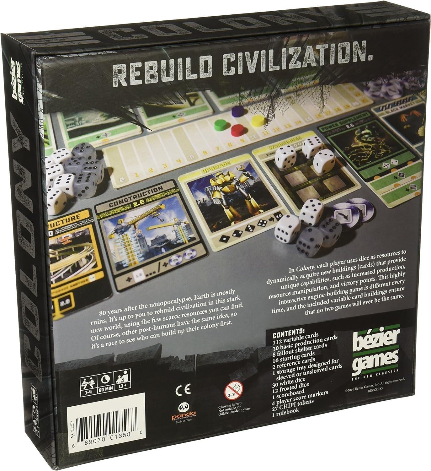 Bezier Games Colony Board Game