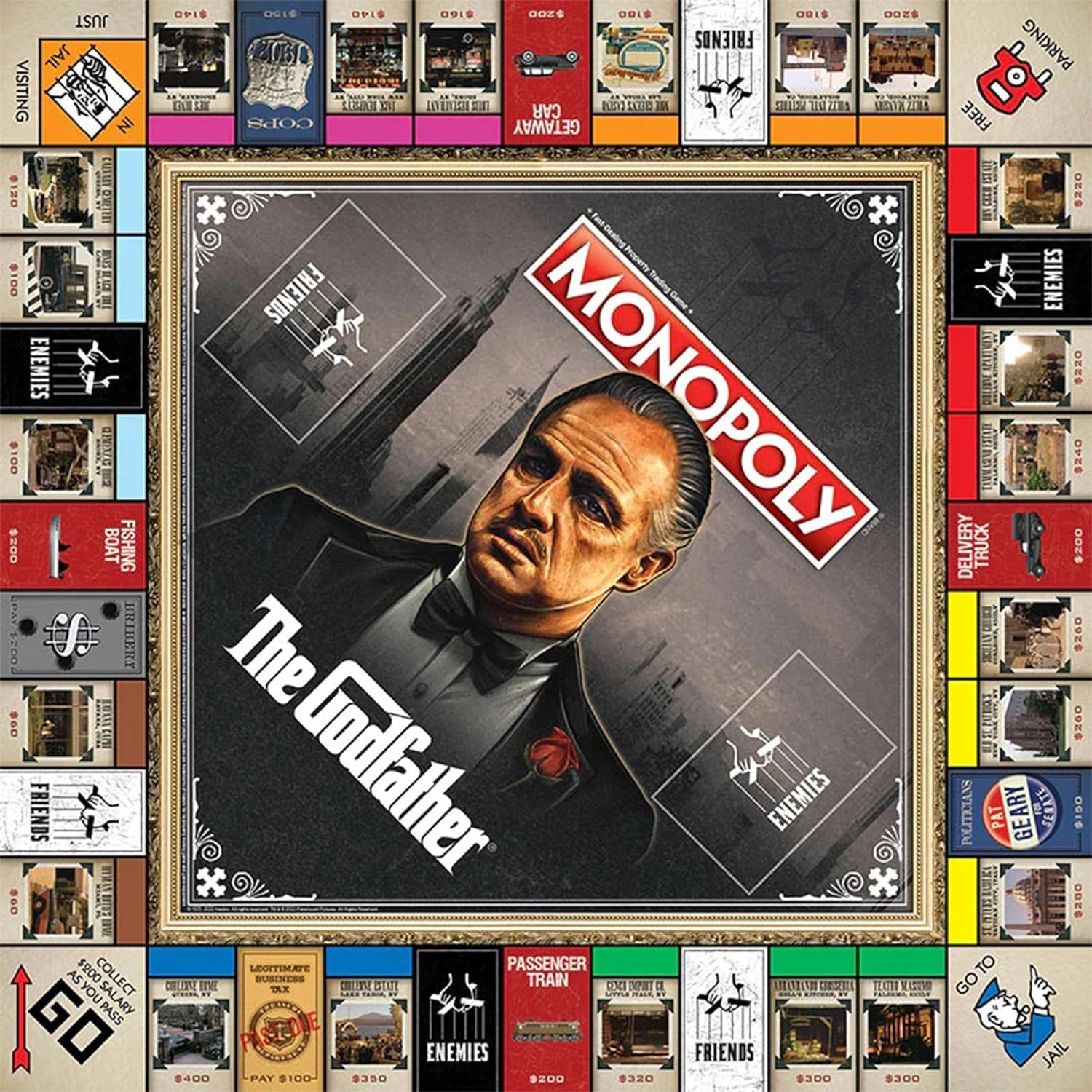 Monopoly: The Godfather 50th Anniversary Board Game