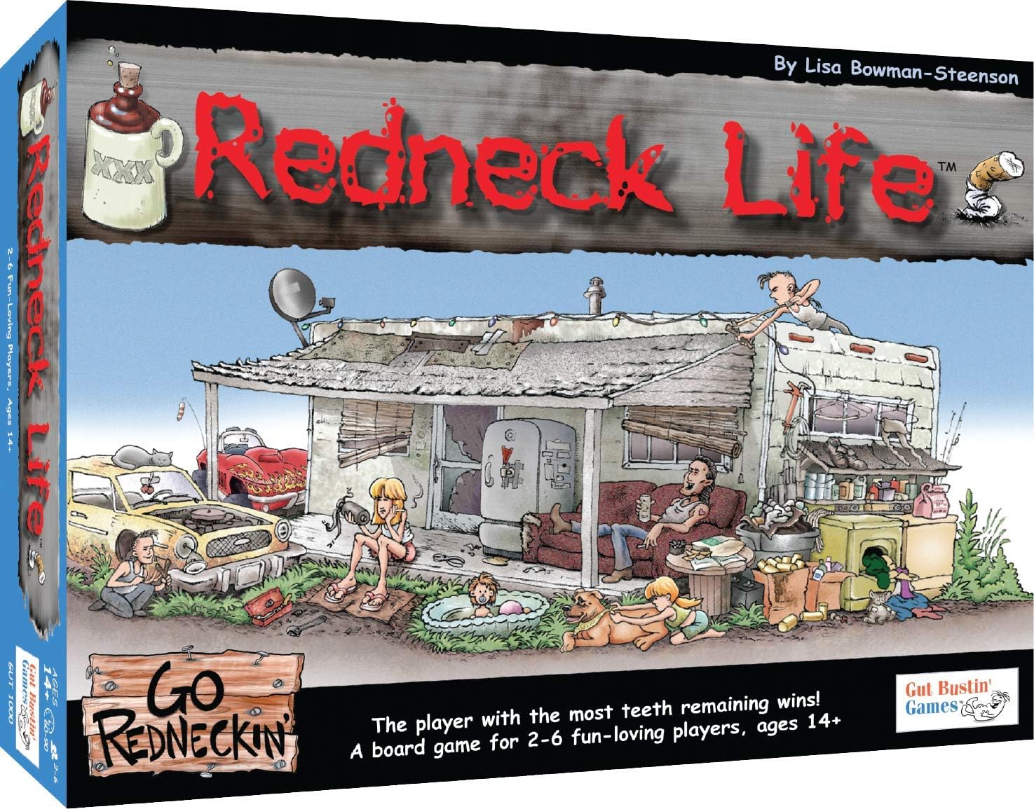 Gut Bustin' Games Redneck Life Board Game