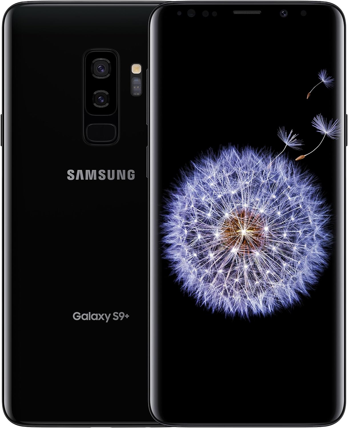 Samsung Galaxy S9 Plus (SM-G965F/DS) 6GB/128GB 6.2-inches LTE Dual SIM Factory Unlocked - International Stock No Warranty (Midnight Black)