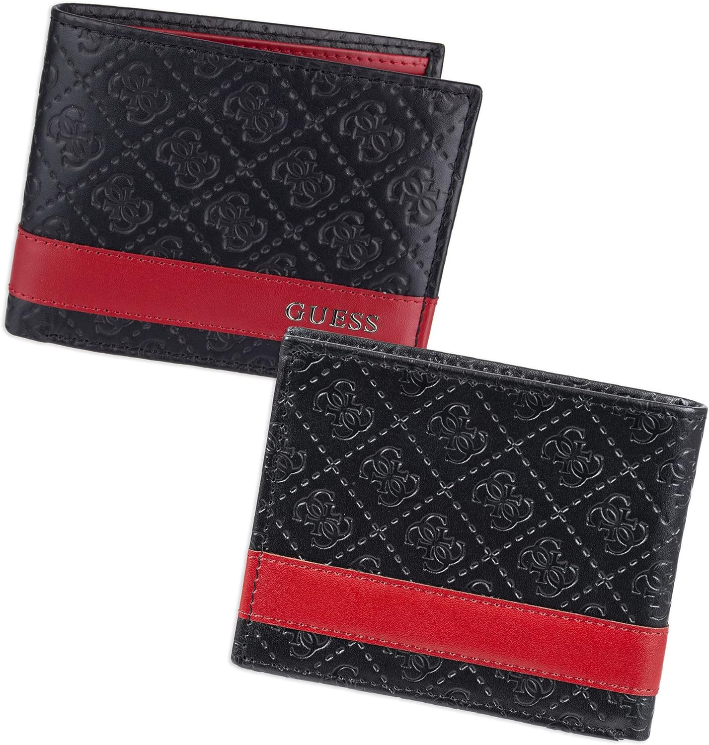 Guess Men's Leather Slim Bifold Wallet