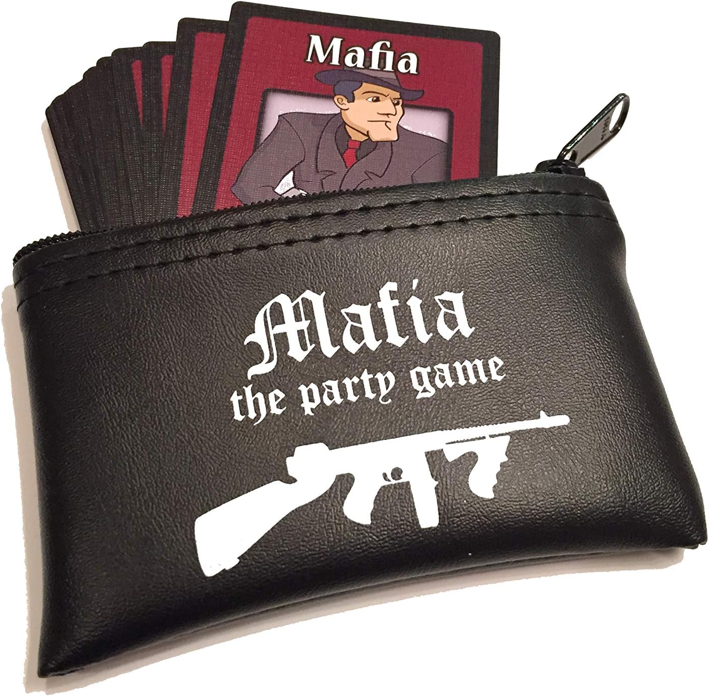 Apostrophe Games Mafia The Party Game – Game of Lying, Bluffing, Deceit –38 Role Cards, Card Game for Adults and Teens – Interactive Board Game for Friends, Family