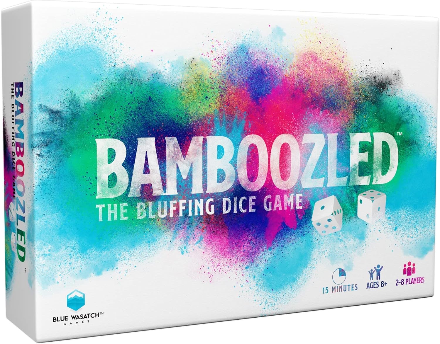 Bamboozled - A Hilariously Fun Bluffing Dice & Card Game. Family-Friendly Party Game for Kids, Teens & Adults. Fast and Easy to Learn