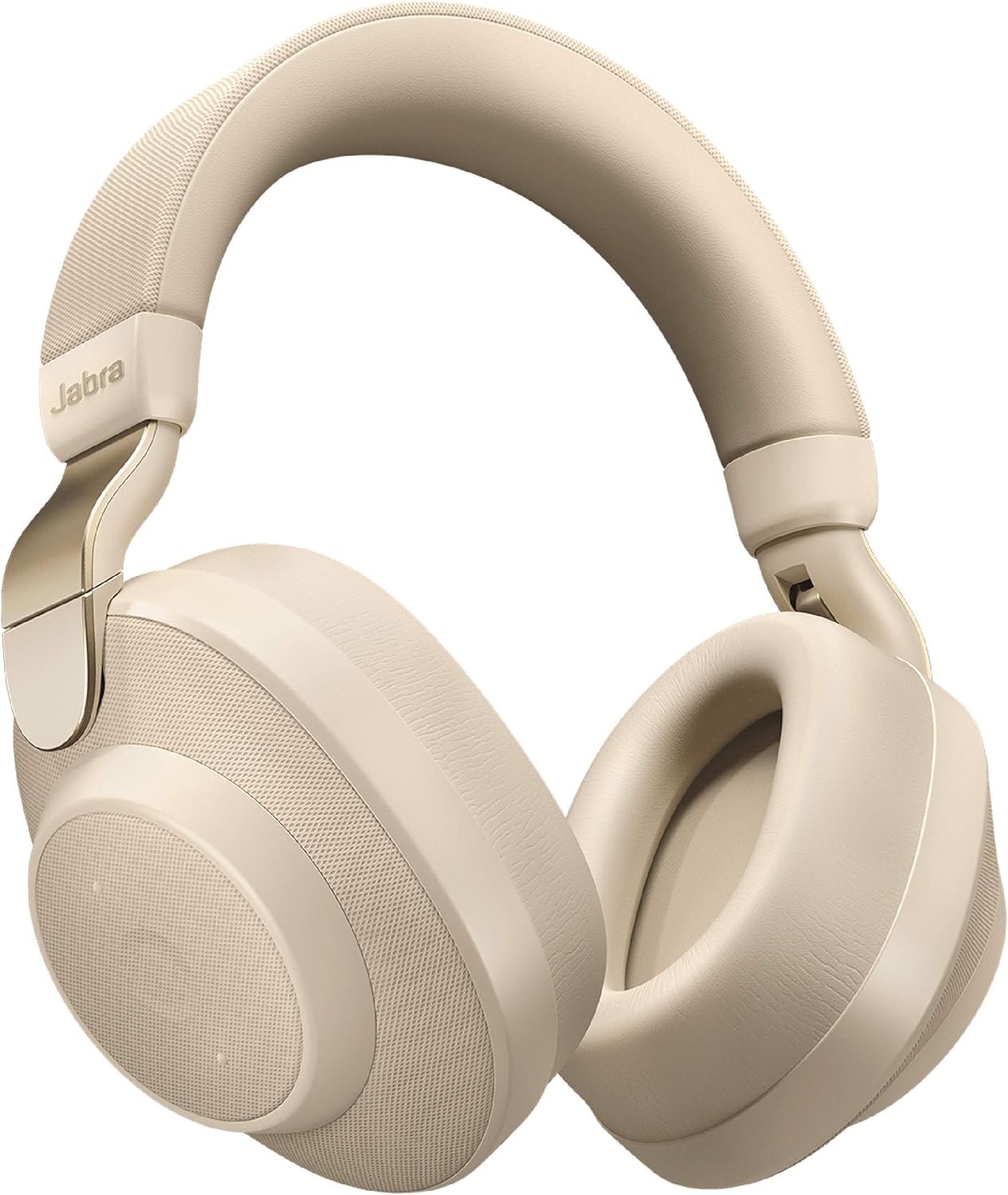 Jabra Elite 85h Wireless Bluetooth Headphones, Gold Beige, Noise Cancelling, 36 Hours Battery Life