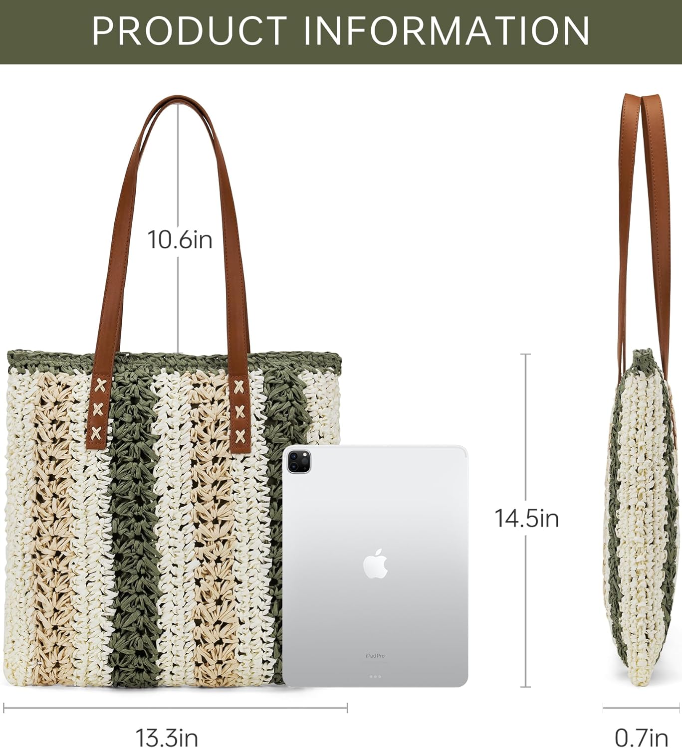 Straw Bag Mesh Beach Bag The Tote Raffia Bag for Women Summer Beach Designer Hobo Purse 2024 Large Woven Women's Handbags