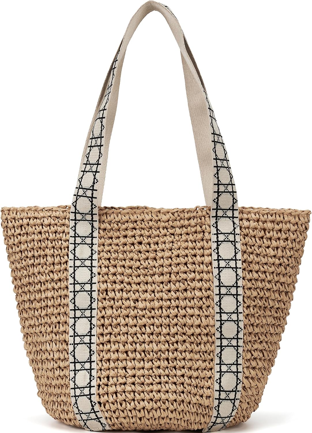 Straw Beach Bag The Tote Bag for Women straw purse hobo bags summer purses for women rattan wicker clutch pool raffia bag