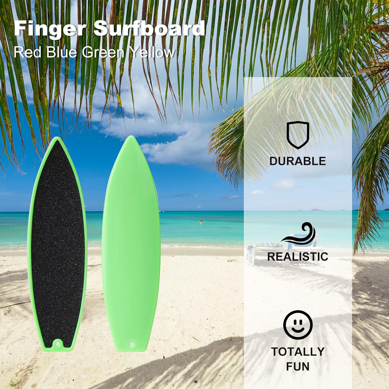 Finger Surfboards, Finger Surf Board for Car Window, Finger Surfing Board with String, Wind Surfboard Fingerboard for Kids Teens Adults