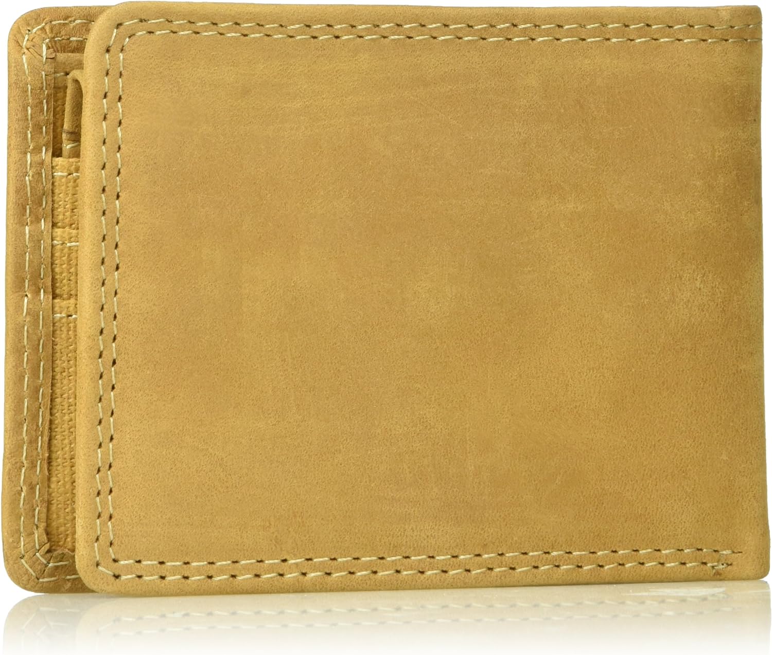 Timberland PRO Men's Leather RFID Wallet with Removable Flip Pocket Card Carrier