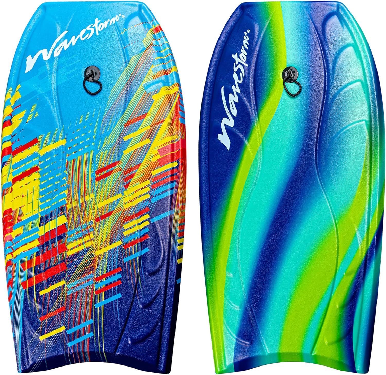 Wavestorm 40" Bodyboard 2-Pack , Blue red and Blue Yellow