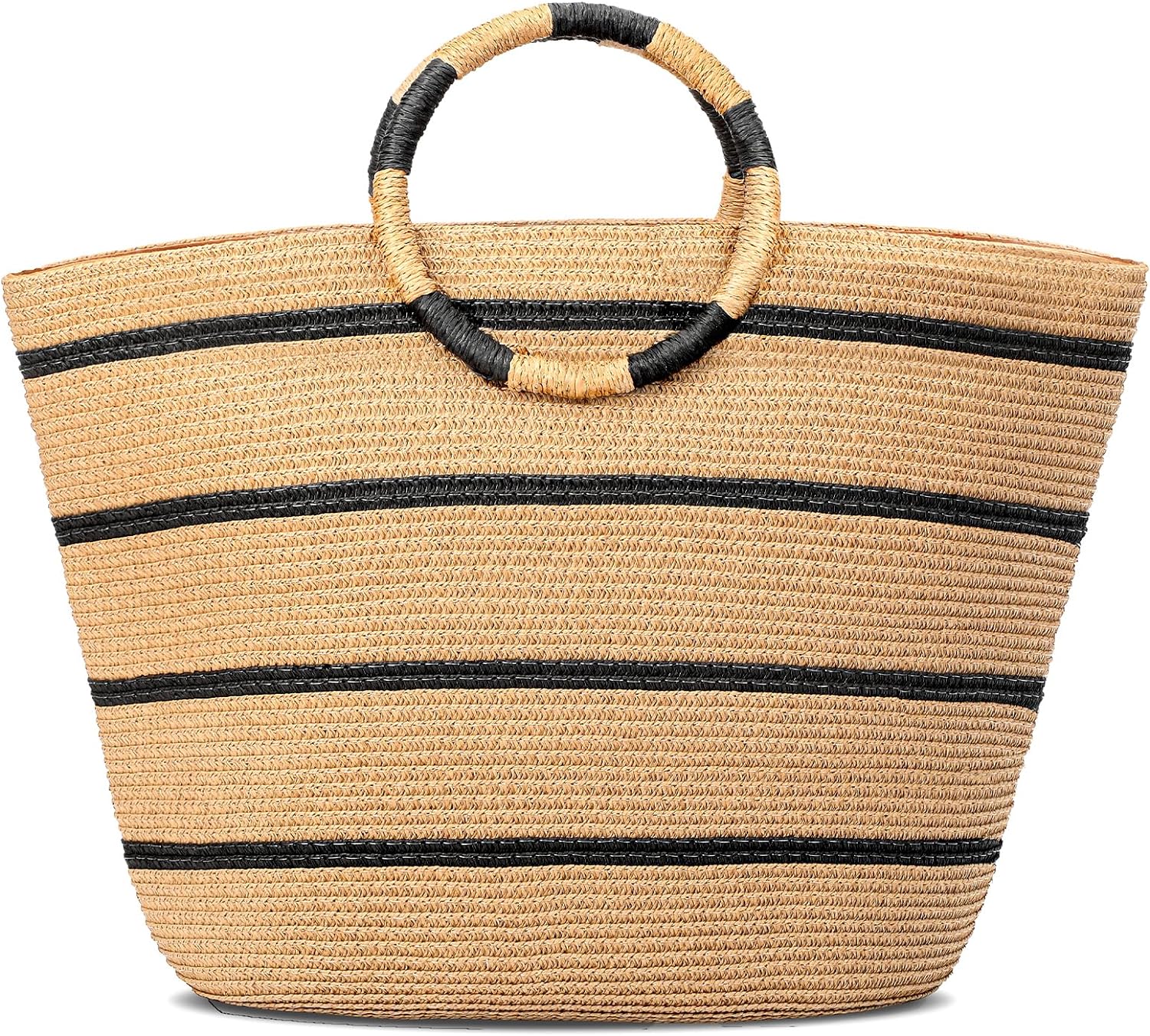 Straw Bag Straw Handbags Tote Bag for Women Straw Tote Bags Rattan Woven Straw Beach Bags for Women Beach Tote Bag