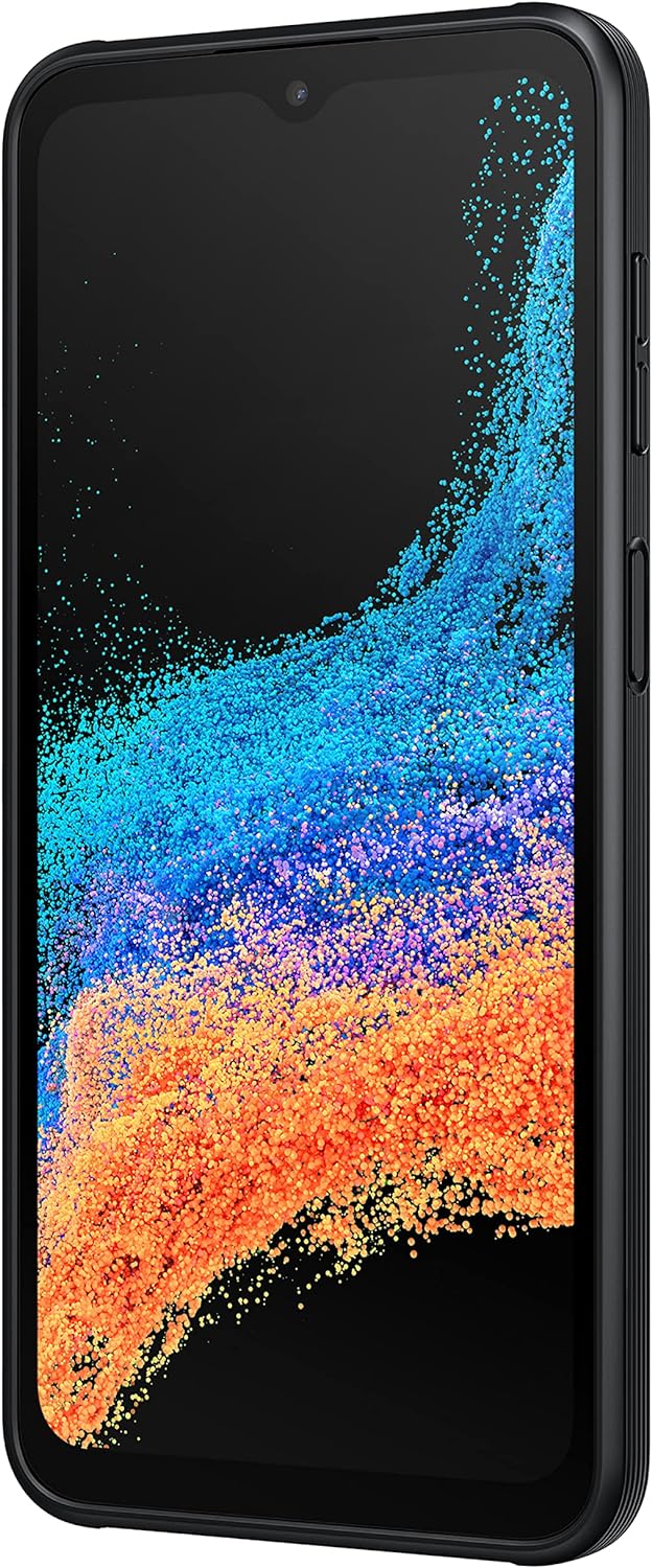 SAMSUNG Galaxy XCover6 Pro 5G | Rugged (IP68 Rated) Unlocked (Verizon, AT&T, T-Mobile, US Cellular) | Dual Sim (1 Nano + 1 eSIM) | 128GB | US Version (2022 Model) | Black (SM-G736UZKEXAA)