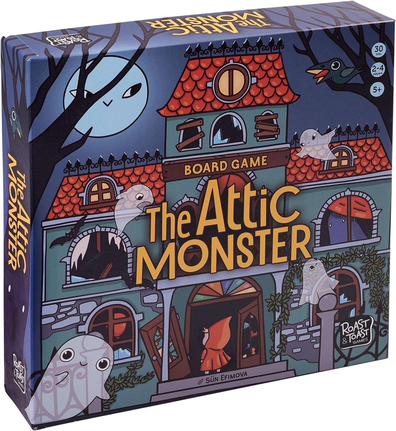 The Attic Monster | Family Board Game | Board Game for Adults and Family | Adventure Board Game | Ages 5+ | for 2 to 4 Players | Average Playtime 30 Minutes…