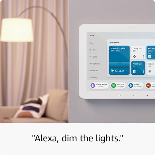 Introducing Amazon Echo Hub | 8” smart home control panel with Alexa | Compatible with thousands of devices