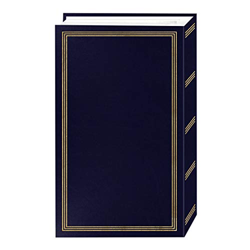 Pioneer Photo Albums STC-504 Navy Blue Photo Album, 504 Pockets 4"x6", 1 Count (Pack of 1)