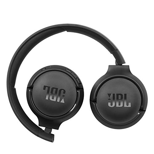 JBL Tune 510BT: Wireless On-Ear Headphones with Purebass Sound - Black