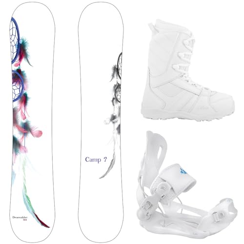 Package-Camp Seven Dreamcatcher Snowboard 147 cm-System Lux Bindings-Siren Lux Women's Snowboard Boots-8