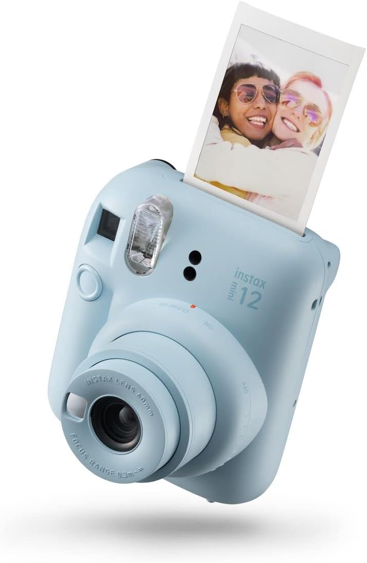 Fujifilm Instax Mini 12 Instant Film Camera - Pastel Blue