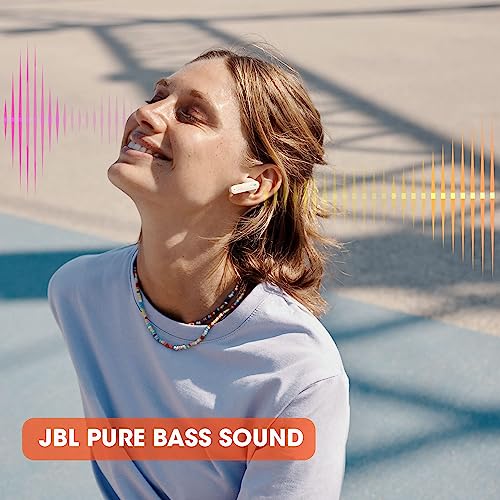 JBL Tune 230NC TWS - True Wireless In-Ear Headphones, Active Noise Cancelling with Smart Ambient, JBL Pure Bass Sound, 4 mics for perfect voice calls, IPX4, 40Hrs of battery life (Black)