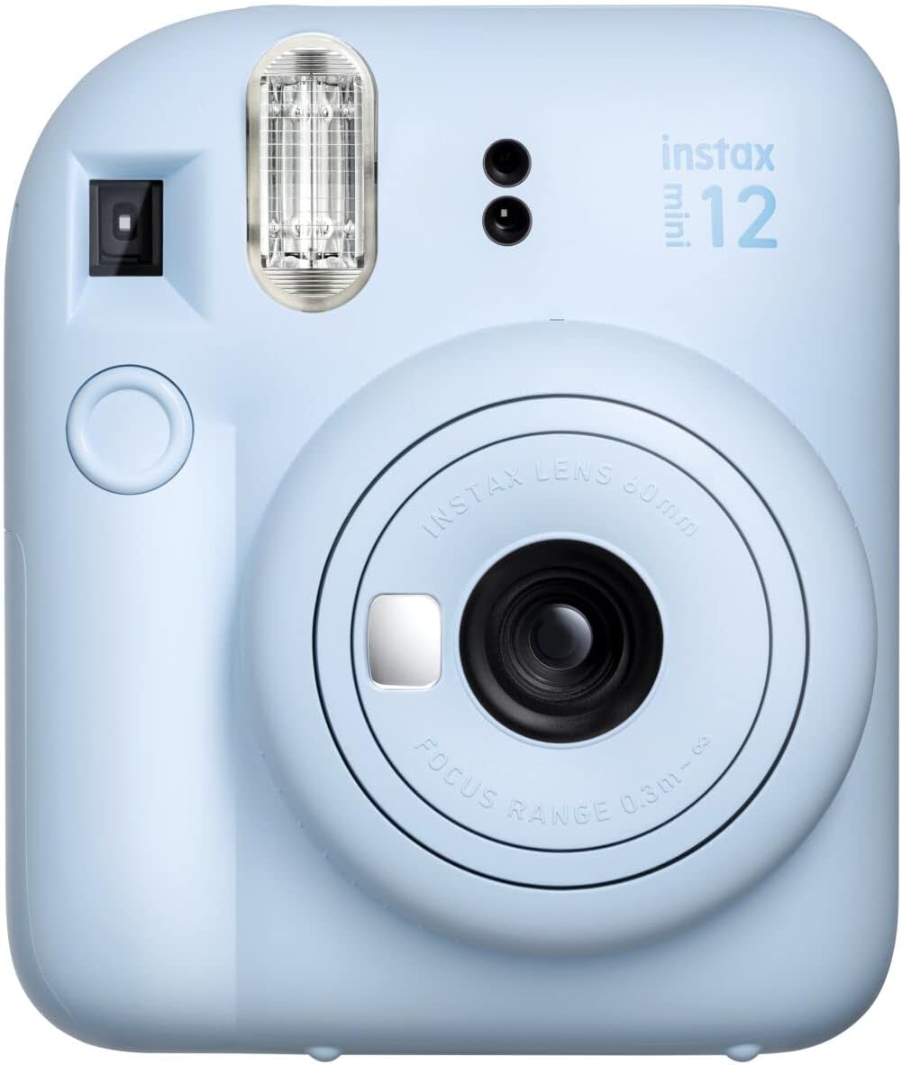 Fujifilm Instax Mini 12 Instant Film Camera - Pastel Blue