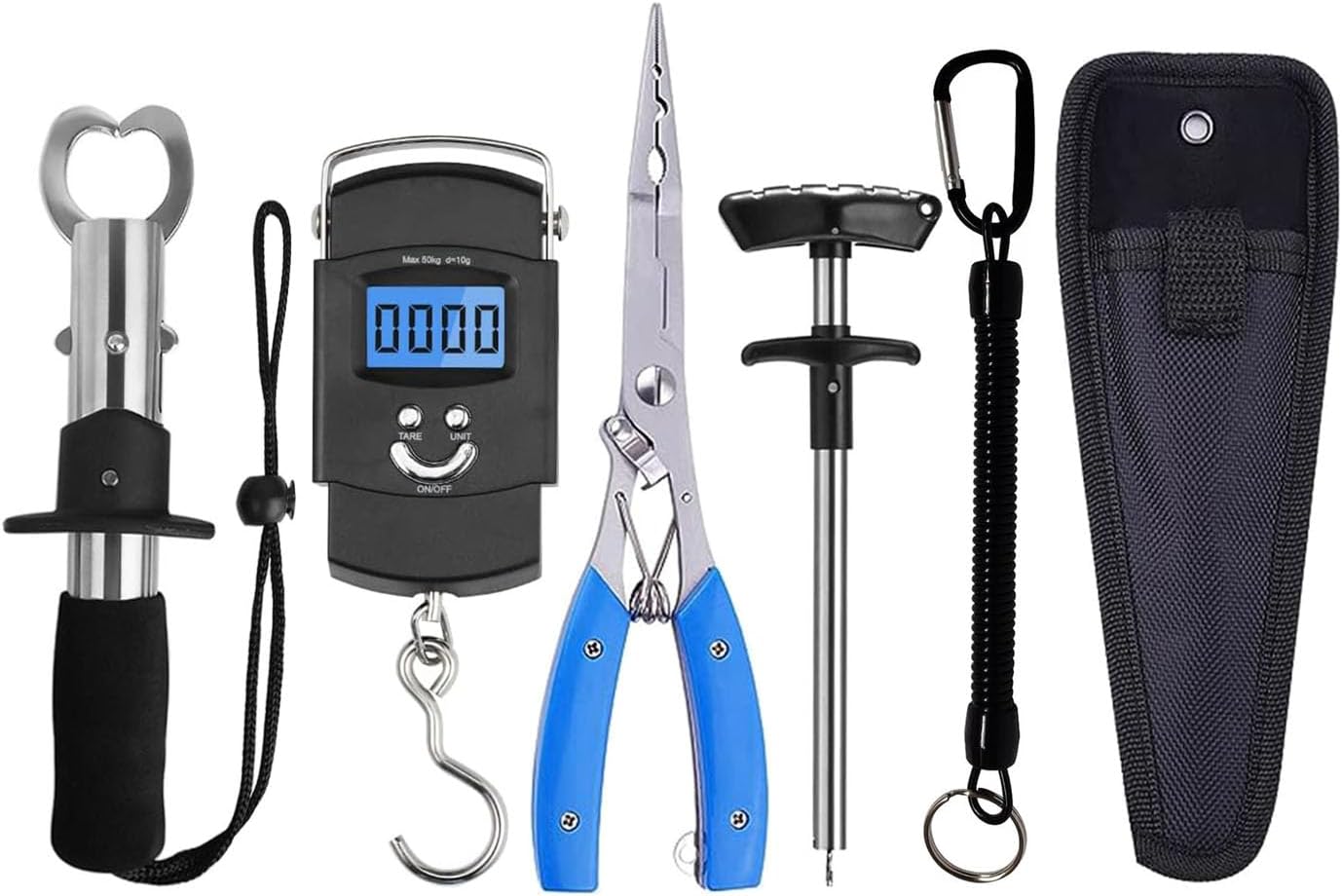 Upgraded Multi-Functional Fishing Pliers, Fish Beak Clip, Separation Ring, Flying Fishing Tool Set, Ice Fishing, Fishing Equipment, Men's Fishing Gift