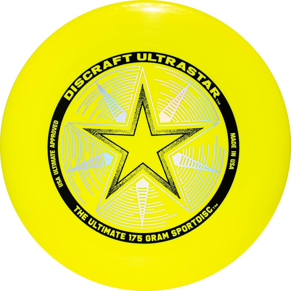 Discraft 175 Gram Yellow Ultrastar Sport Disc