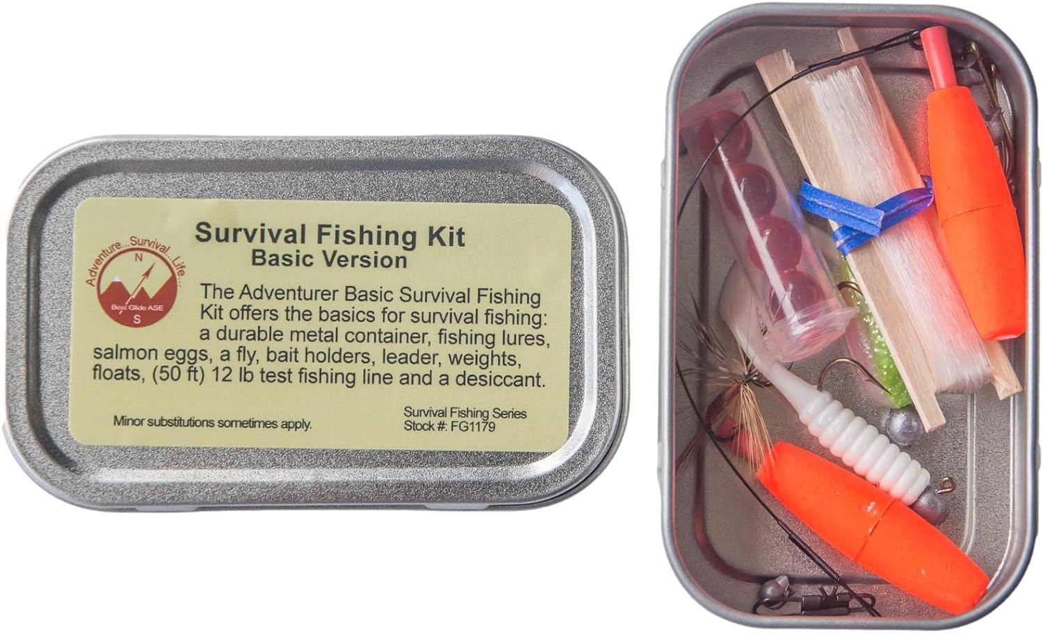 Survival Fishing Kit Basic Version