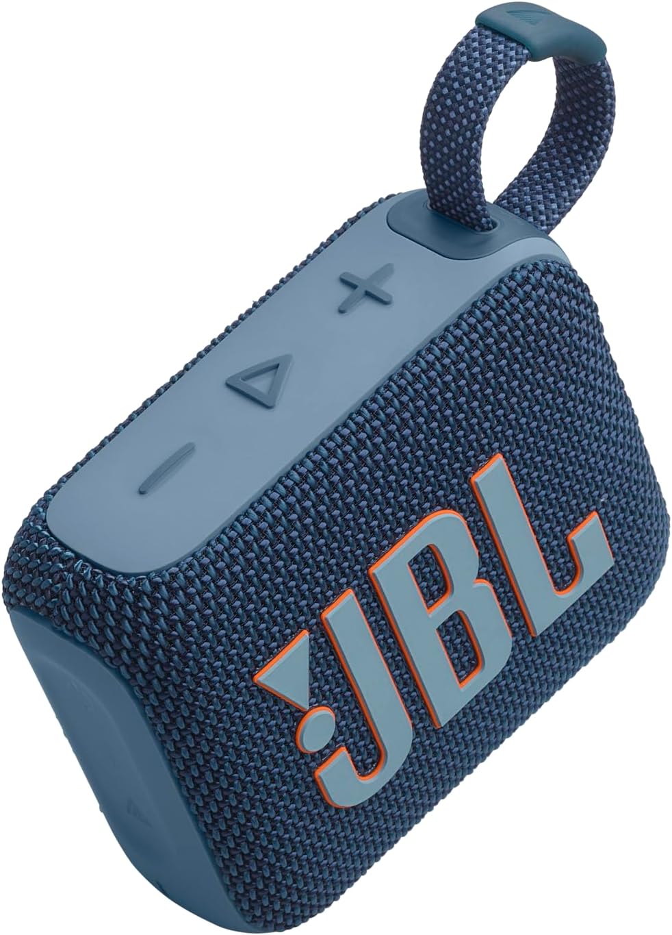 JBL Go 4 - Ultra-Portable, Waterproof and Dustproof Bluetooth Speaker, Big Pro Sound with punchy bass, 7-Hour Built-in Battery, Made in part with recycled materials (Blue)