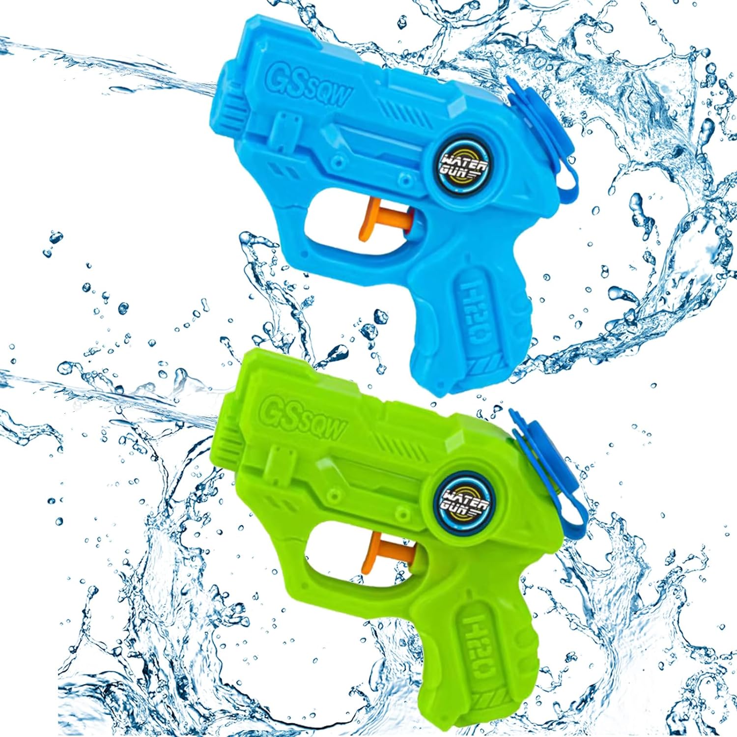 Water Guns for Kids, Squirt Guns Mini Water Blaster Small Water Pistol Toys for Boys Girls Toddlers, Ideas Gift Toys for Summer Outdoor Swimming Pool Beach Water Fighting Toys