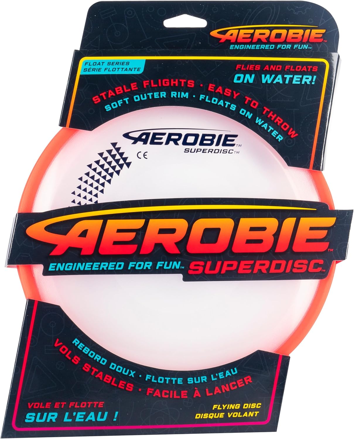 Aerobie Superdisc Outdoor Flying Disc - Red