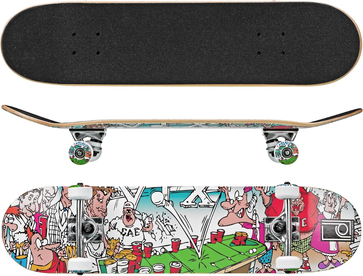 Roller Derby Street Series Complete Skateboard, Beginner, Teen, Adult, 31X7