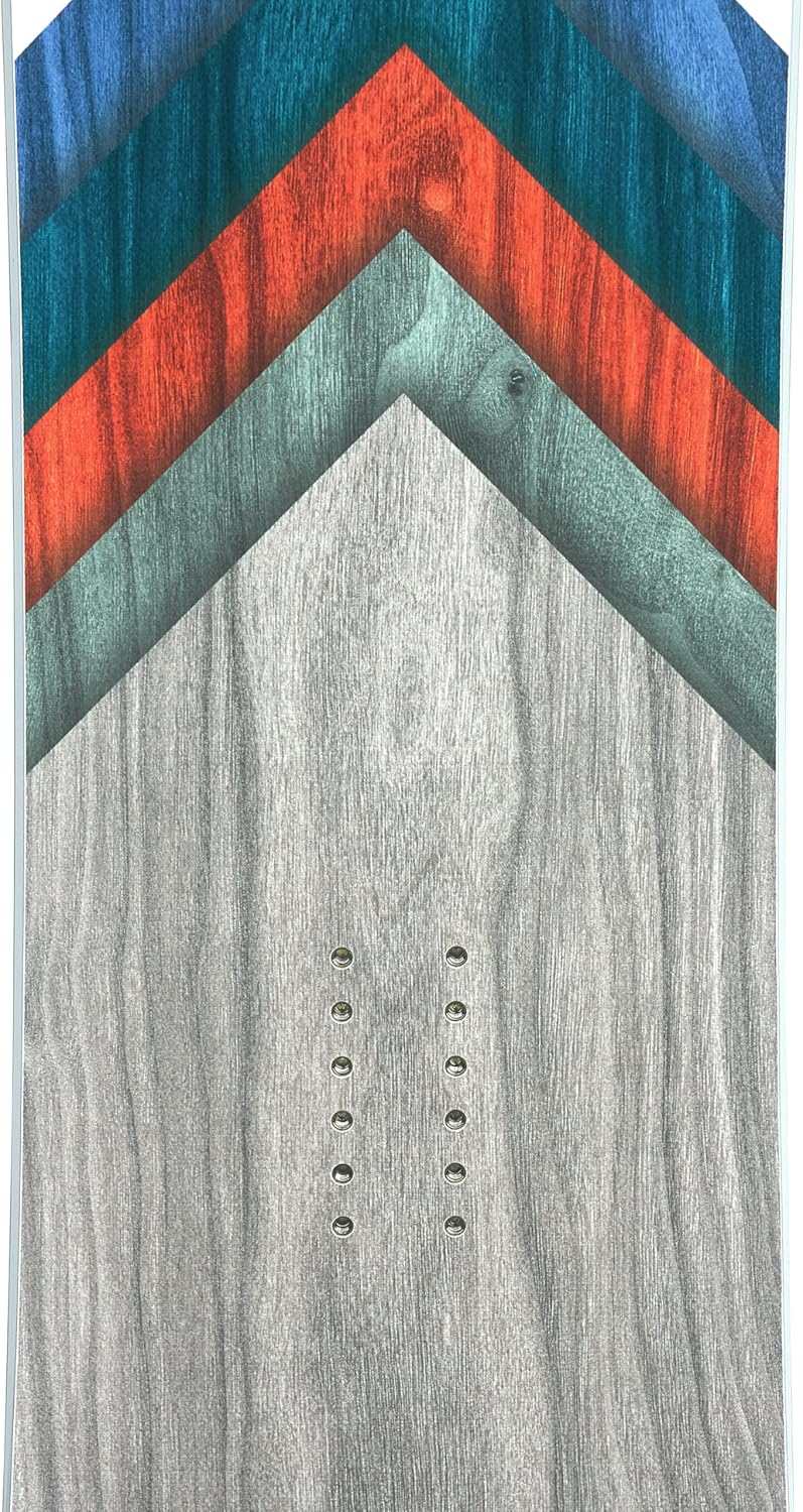 5th Element Dart Snowboard for Men-Freeride-All Mountain, Designed for Beginner and Intermediate Snowboarders with Rocker-Regular and Wide