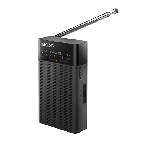 Sony ICF-P27 Portable Radio with Speaker and AM/FM Tuner