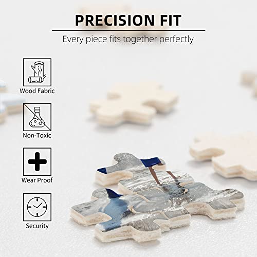 Dargr Custom Jigsaw Puzzle from Photos 1000/500/300 Pieces,Customized Personalized Wooden Puzzle Gifts for Family,Wedding,Kids,Pet 500pcs(20.5" x14.9")