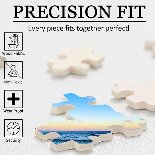 Custom Puzzles from Photos, Personalized Wooden Puzzle for Adults & Kids, Customize Your Own Puzzle from Photos Family, Pet Puzzle, Wedding Gift