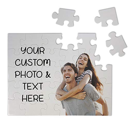 Jigsaw Puzzles Hobbies for Adults & Kids Custon Personalized Photo & Text Home Decor Wall Art Horizontal 30 Pcs