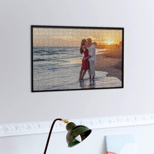 Personalized Jigsaw Puzzles from Photos 1000/500/300 Pieces Custom Picture Puzzle Gift for Mother Day, Birthday, Wedding