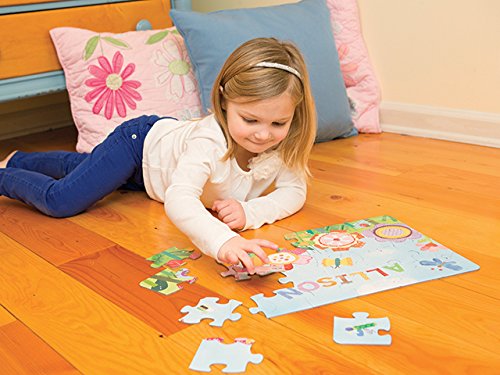 Personalized Jigsaw Puzzle for Kids, 24-Piece - I See Me! (Flowers)