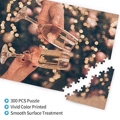 Custom Puzzles Personalized Puzzle 300/500/1000 Pieces from Photo Custom Jigsaw Puzzle for Adult and Kids Family, Wedding, Graduation, Gift Vertical Version 300PCS