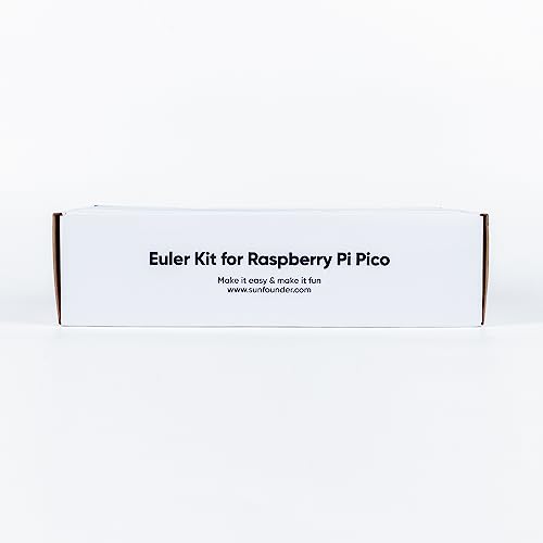 SunFounder Raspberry Pi Pico Ultimate Starter Kit with Detailed Online Tutorials, 320+ Items, 113 Projects, MicroPython, Piper Make and C/C++ (Compatible with Arduino IDE)