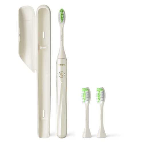 Philips One by Sonicare Snow Rechargeable Toothbrush, Brush Head Bundle, BD3002/AZ