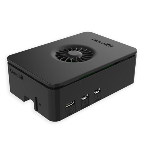 CanaKit Raspberry Pi 5 Starter Kit PRO - Turbine Black (128GB Edition) (8GB RAM)