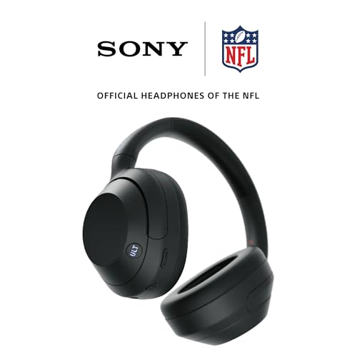 Sony ULT WEAR Noise Canceling Wireless Headphones with Alexa Built-in, Massive Bass and Comfortable Design, Black