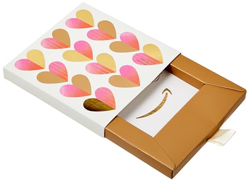 Amazon.com Gift Card for any amount in a Heart Shaped Gift Box