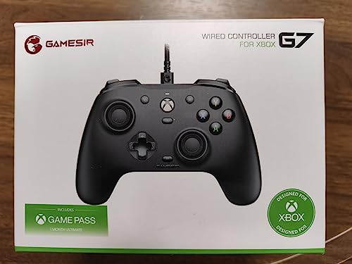 GameSir G7 Wired Controller for Xbox Series X|S, Xbox One and Windows 10/11 - PC Gaming Gamepad with 3.5mm Audio Jack (2 Swappable Faceplates)