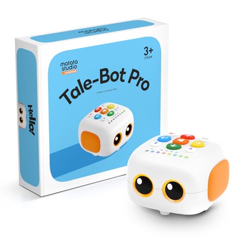 Matatalab TaleBot Pro Coding Robot kit for Kids Ages 3-5, Educational Learning Toys, STEM Interactive Robotics, Screen-Free Toys for Kids to Learn Early Programming to Homeschool & Classroom Pre-K