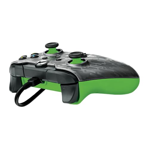 PDP Wired Controller: Neon Carbon - Xbox Series X|S, Xbox One, Xbox, Windows 10/11