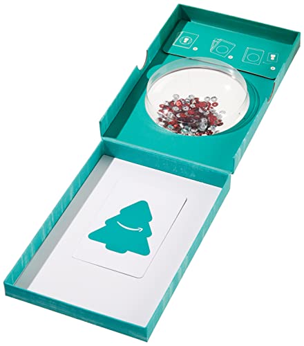 Amazon.com Gift Card for any amount in a Tree Globe Photo Frame Gift Box