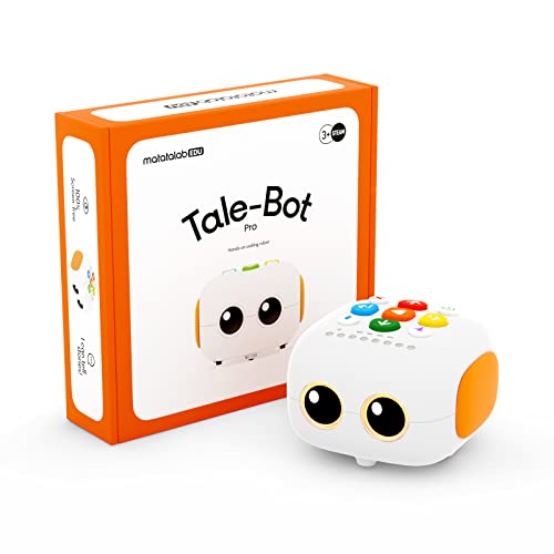 Matatalab TaleBot Pro Coding Robot kit for Kids Ages 3-5, Educational Learning Toys, STEM Interactive Robotics, Screen-Free Toys for Kids to Learn Early Programming to Homeschool & Classroom Pre-K