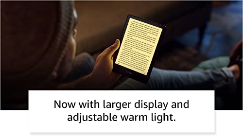 Amazon Kindle Paperwhite (16 GB) – Now with a larger display, adjustable warm light, increased battery life, and faster page turns – Agave Green